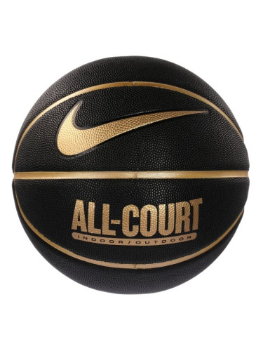 Nike EVERYDAY ALL COURT 8P DEFLATED Баскетболна топка, черно, размер