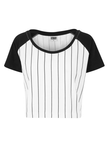 Urban Classics Тениска  черно / бяло