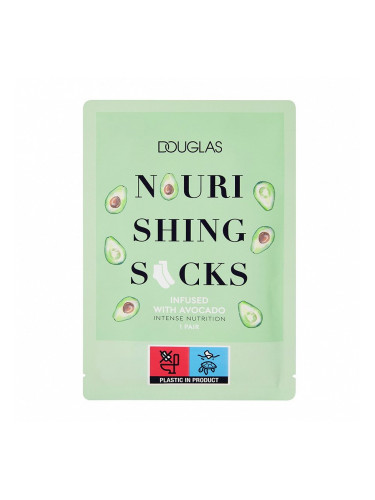 Douglas Essential Hydrating Socks With Avocado Специална грижа дамски 8gr