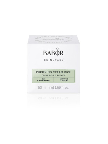 BABOR Skinovage Purifying Cream Rich Дневен крем дамски 50ml