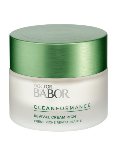Dr.BABOR Cleanformance Revival Cream Rich 24 - часов крем дамски 50ml