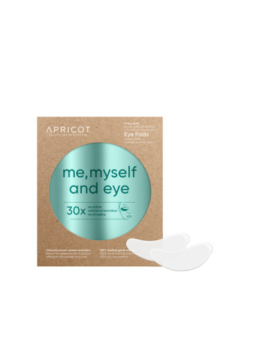 APRICOT Reusable Anti-Wrinkle Eye Pads with Hyaluron - me, myself & eye Продукт за очи дамски  