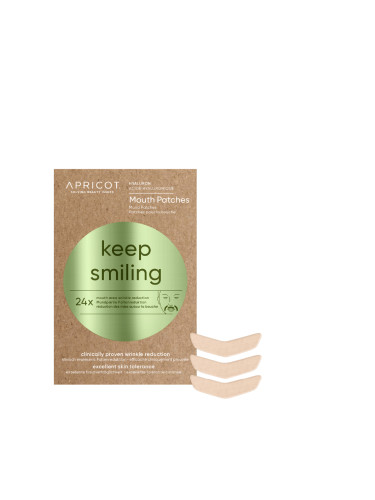 APRICOT Mini Pack Mouth Patches with Hyaluron - keep smiling  Специална грижа дамски  