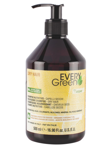 EVERY GREEN Nourishing Shampoo - Dry Hair Шампоан за коса дамски 500ml