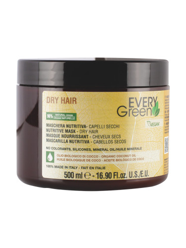 EVERY GREEN Nutritive Mask - Dry Hair Маска за коса дамски 500ml