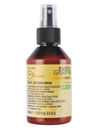 EVERY GREEN 24 In 1 Multiaction Spray Mask  Спрей за коса дамски 150ml