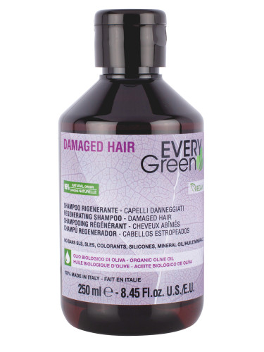 EVERY GREEN Restructurizing Shampoo - Damaged Hair   Шампоан за коса дамски 250ml