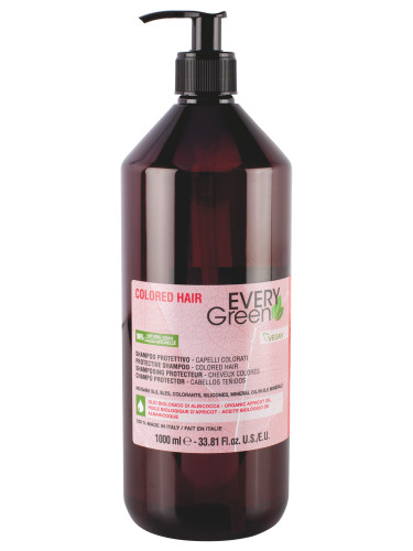 EVERY GREEN Protective Shampoo - Colored Hair   Шампоан за коса дамски 1000ml