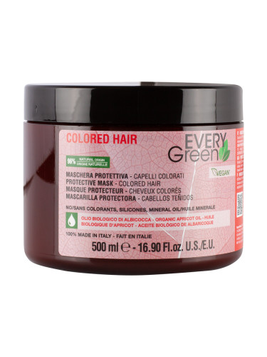 EVERY GREEN Protective Mask - Colored Hair   Маска за коса дамски 500ml