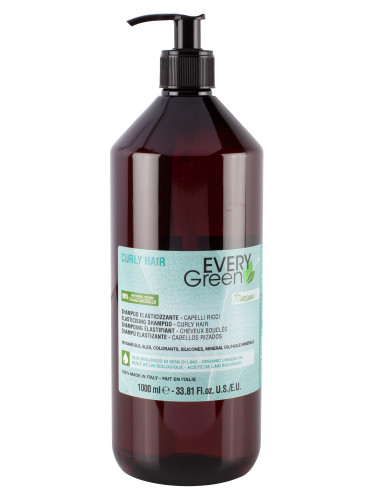 EVERY GREEN Elasticising Shampoo - Curly Hair Шампоан за коса дамски 1000ml