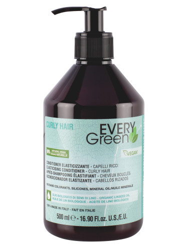 EVERY GREEN Elasticising Conditioner - Curly Hair Балсам за коса дамски 500ml