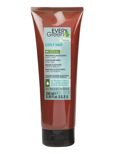 EVERY GREEN Elasticising Mask - Curly Hair Маска за коса дамски 250ml