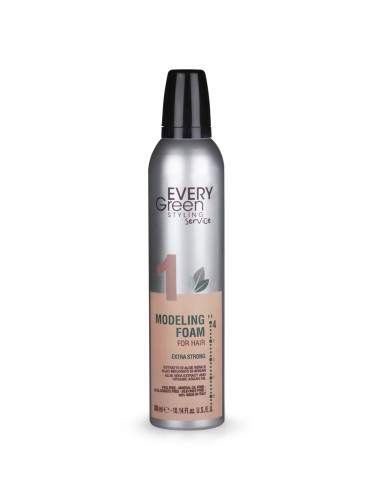 EVERY GREEN 1 Modeling Foam For Hair - Extra Strong - Ff4 Пяна за коса дамски 300ml