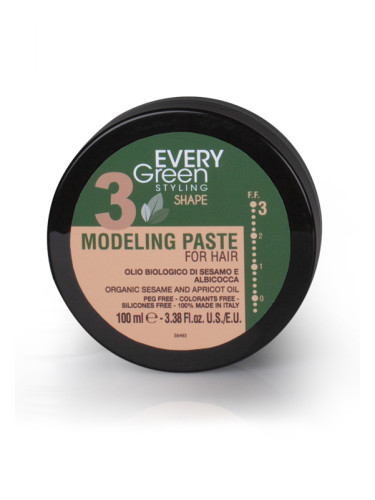 EVERY GREEN 3 Modeling Paste For Hair- Ff3 Моделираща паста за коса дамски 100ml