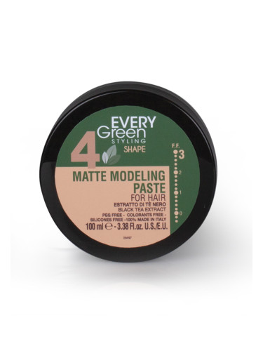 EVERY GREEN 4 Matte Modeling Paste For Hair - Ff3 Моделираща паста за коса дамски 100ml