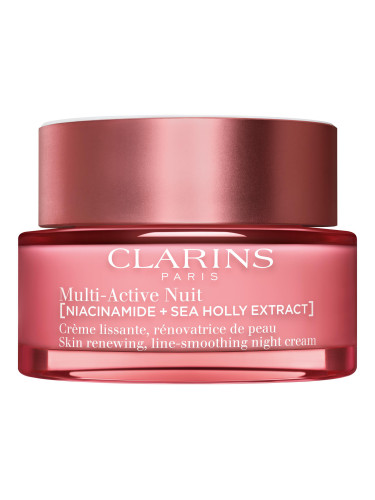 CLARINS Multi-Active Night Cream Line Smoothing All Skin Types Нощен крем дамски 50ml