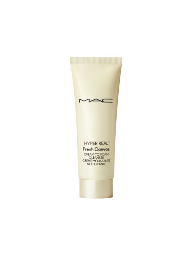 MAC Hyper Real Fresh Canvas Cream-To-Foam Cleanser Почистваща пяна дамски 30ml