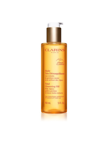 Clarins Cleansing Total Cleansing Oil почистващо и премахващо грима масло за лице 150 мл.