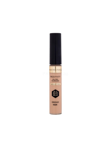 Max Factor Facefinity All Day Flawless Airbrush Finish Concealer 30H Коректор за жени 7,8 ml Нюанс 020