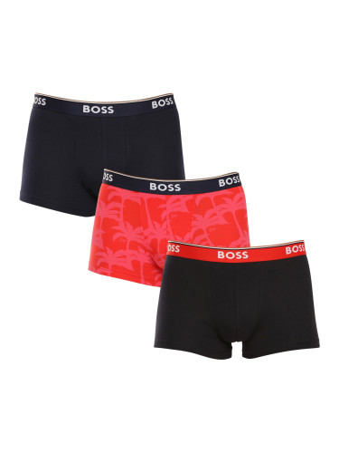 3PACK men's boxers Hugo Boss multicolor