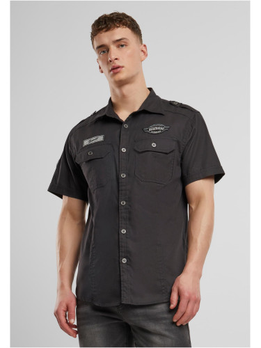 Luis Vintage short-sleeved shirt black