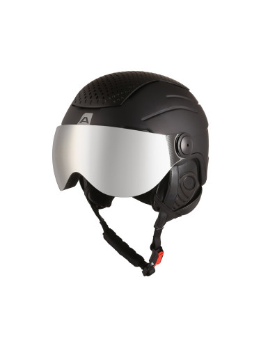 Ski helmet with shield AP ZEWEDE black