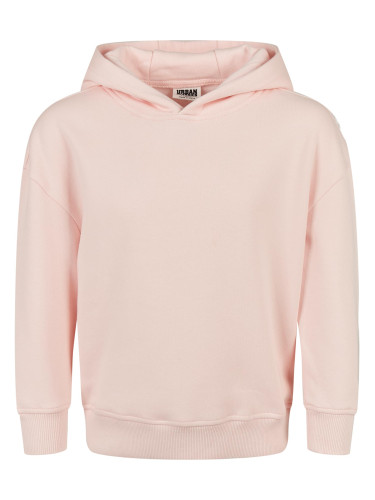 Girls' Organic Pink Hooded