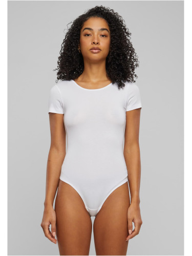 Women's Organic Stretch Jersey Body - White