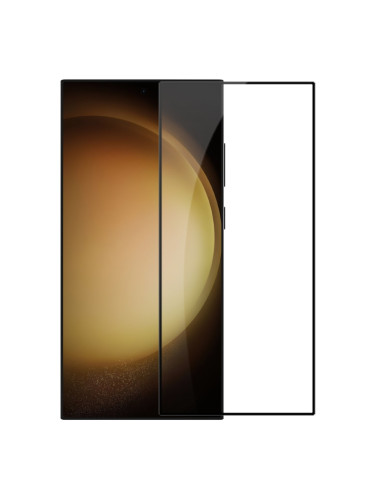 Стъклен протектор MBX 9D Paper Box Flat, За Samsung Galaxy S24 Ultra (S928B), Черен
