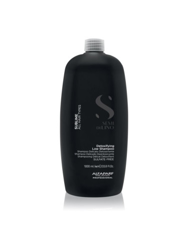 Alfaparf Milano Semi di Lino Sublime почистващ детоксикиращ шампоан за всички видове коса 1000 мл.