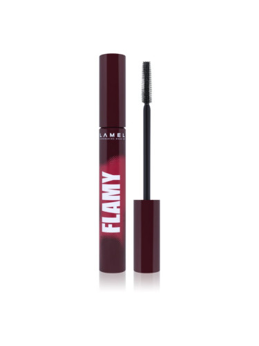 LAMEL Flamy Hot Volume Mascara спирала придаваща обем цвят №401 Burgundy 8 мл.