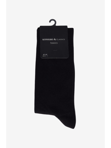 ALTINYILDIZ CLASSICS Men's Black Bamboo Single Socks