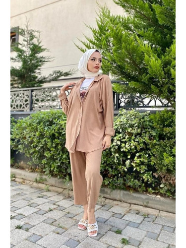 HAKKE Women's Hijab Suit with Pants