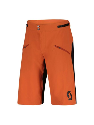 Scott TRAIL VERTIC PRO W/PAD Мъжки къси панталонки, оранжево, размер