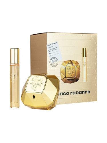 Paco Rabanne Дамски Парфюм Lady Million W Set - EdP 80 ml + EdP 20 ml