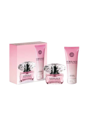Versace Дамски Парфюм Bright Crystal W Set - edt 50 ml + b/lot 100 ml