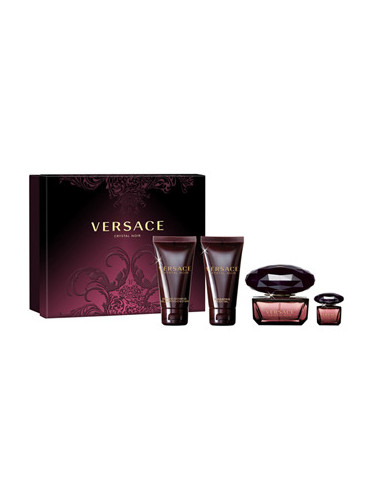 Versace Дамски Парфюм Crystal Noir W Set - EdT 50 ml + b/lot 50 ml + sh/gel 50 ml