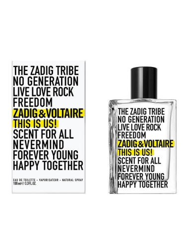 Zadig&Voltaire Дамски Парфюм This Is Us! U EdT 100 ml /2020