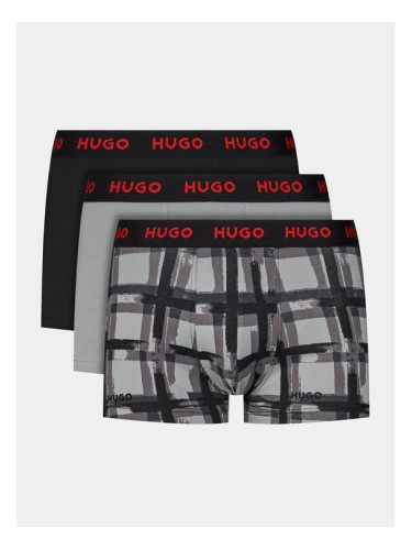 Hugo Комплект 3 чифта боксерки 50480170 Цветен