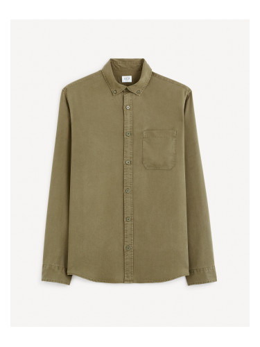 Celio Shirt lyocell regular Gacocel - Men's