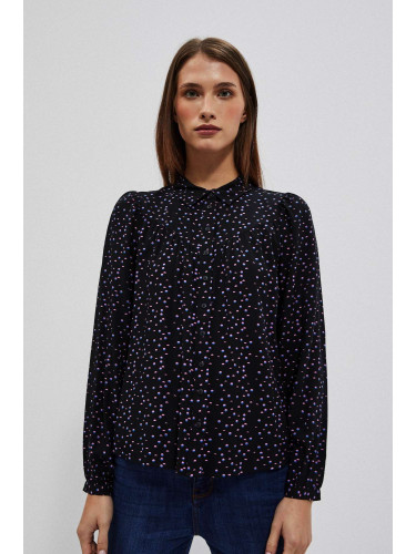 Marisse Women's Shirt L-Ko-4004 Black