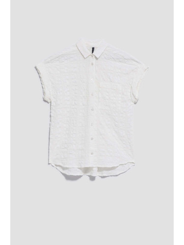 Marisse Women's Shirt L-Ko-4022 White