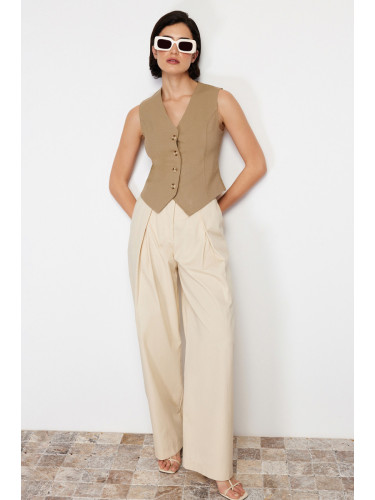 Trendyol Mink Premium Regular Woven Vest