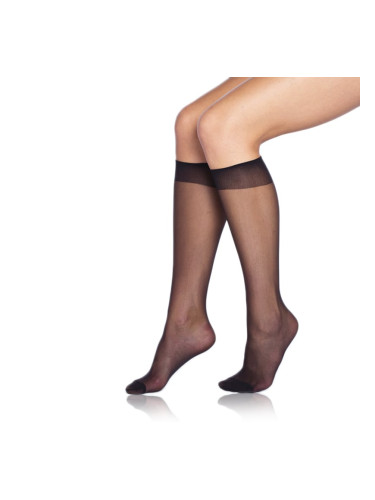 Bellinda 
DIE PASST KNEE-HIGHS 20 DEN - Women's tights matte knee-high socks - black