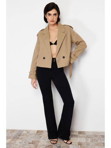 Trendyol Mink Premium Woven Blazer Jacket