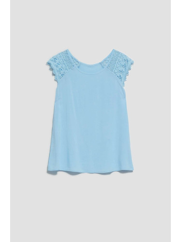 Marisse Women's Shirt L-Ko-4031 Pale Blue