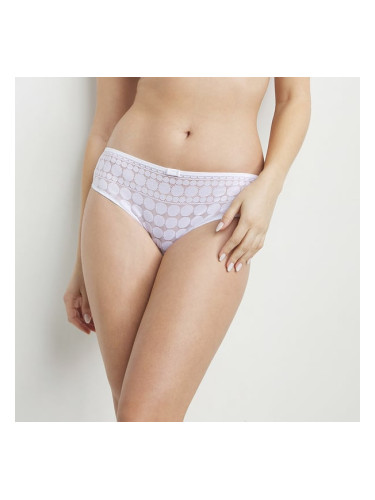 DIM GENEROUS DOTTY BRIEF - Women's lace panties - white