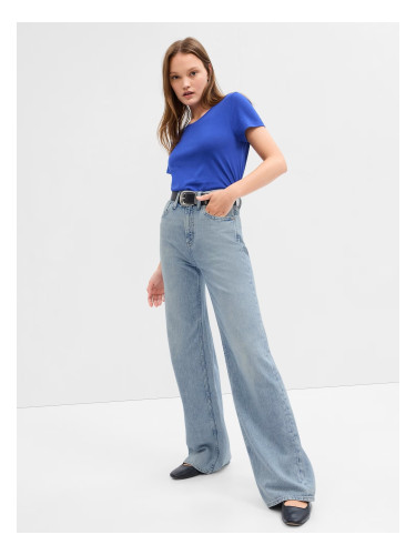 GAP Wide-Leg High Rise Jeans - Women's