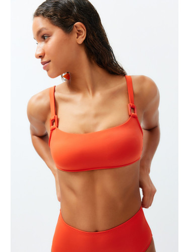 Trendyol Red Bralette Accessory Bikini Top