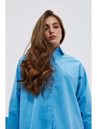 Marisse Women's Shirt L-Ko-4002 L.Blue